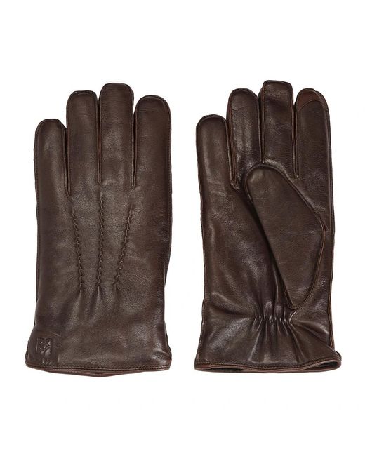 Kazar Accessoires ,Bruin ,Leer Donkerbruine Handschoenen Met Touchscreen-Functionaliteit in het Brown voor heren