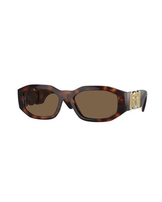 Occhiali da sole di Versace in Brown
