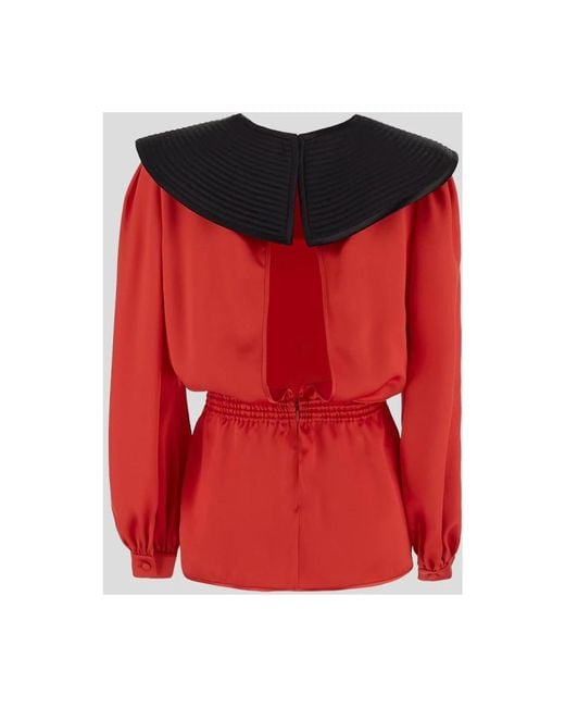 Valentino Red Blouses