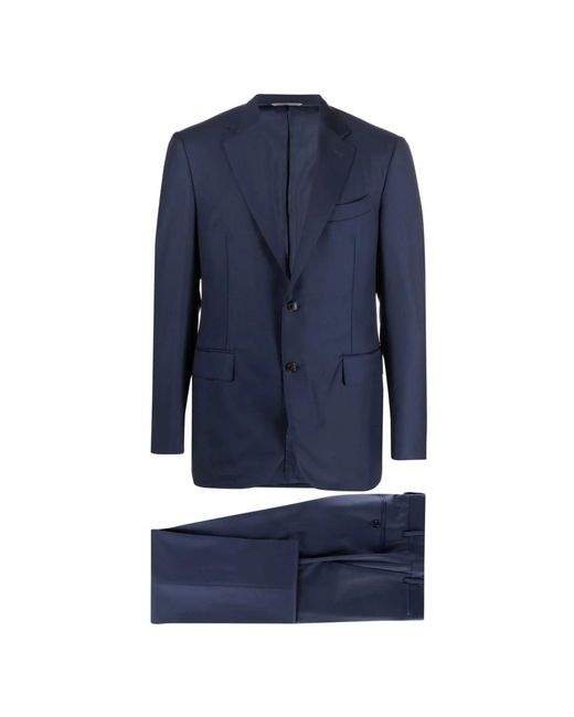 Canali Single Breasted Suits in het Blue voor heren