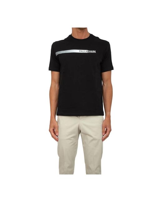 Paul & Shark T-Shirts in het Black voor heren