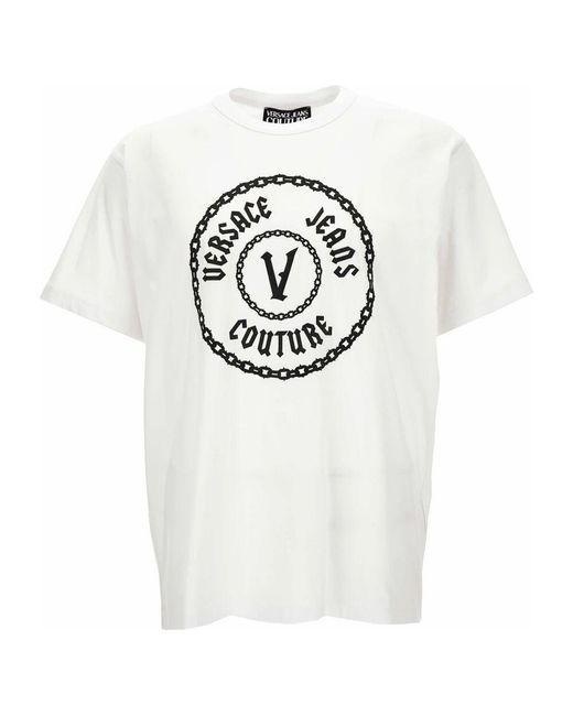 Versace Jeans Couture T-Shirts Und Polos in Gray für Herren