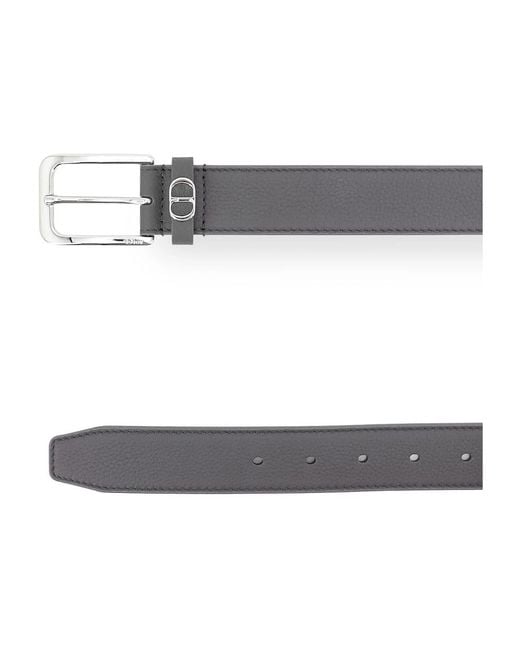 Dior Gray Belts for men