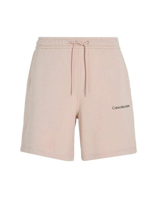Shorts > casual shorts Calvin Klein pour homme en coloris Natural