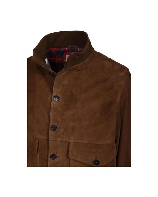 Baracuta Brown Leather Jackets for men