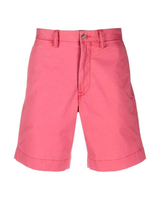 Ralph Lauren Red Casual Shorts for men