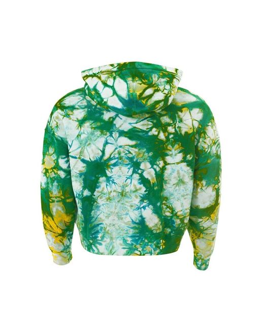 Palm Angels Green Hoodies for men