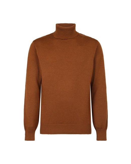 Original Vintage Brown Turtlenecks for men