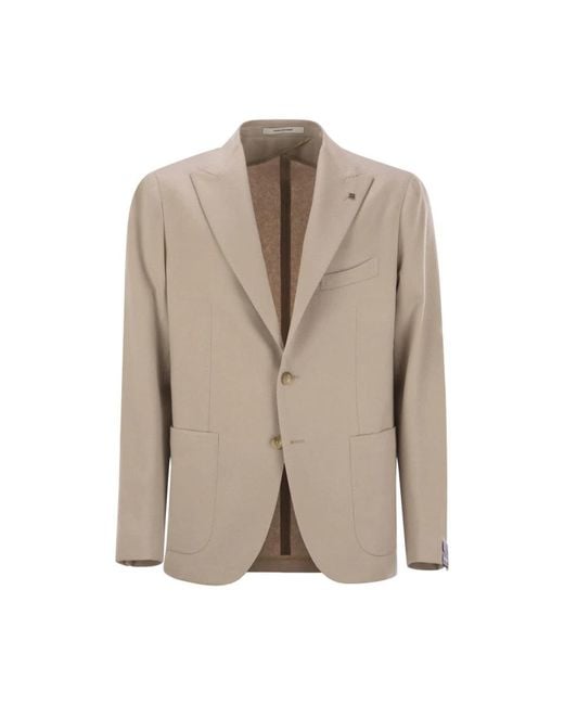 Tagliatore Natural Blazers for men