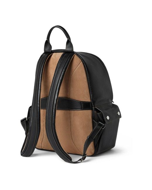 Brunello Cucinelli Black Backpacks for men