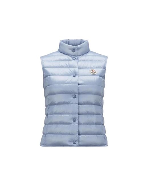 Moncler Blue Waistcoats