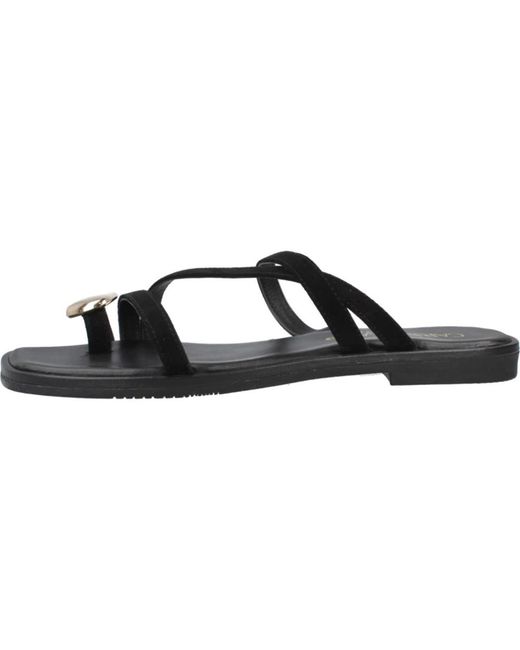 Sliders Carmela en coloris Black