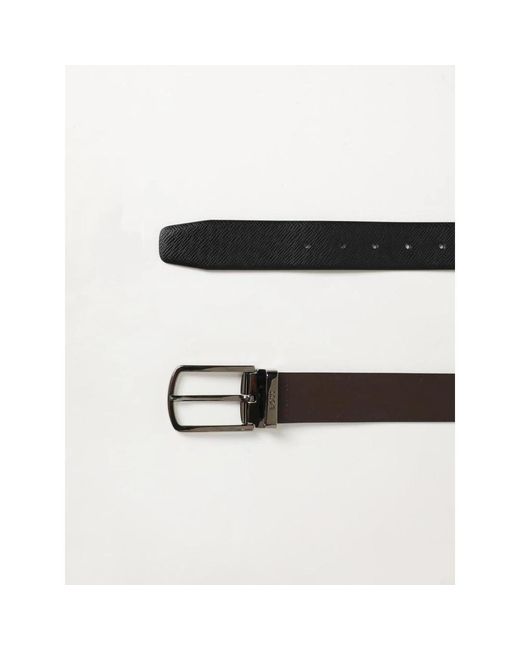 Belts di HUGO in Black da Uomo
