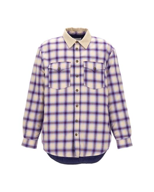Isabel Marant Purple Light Jackets for men