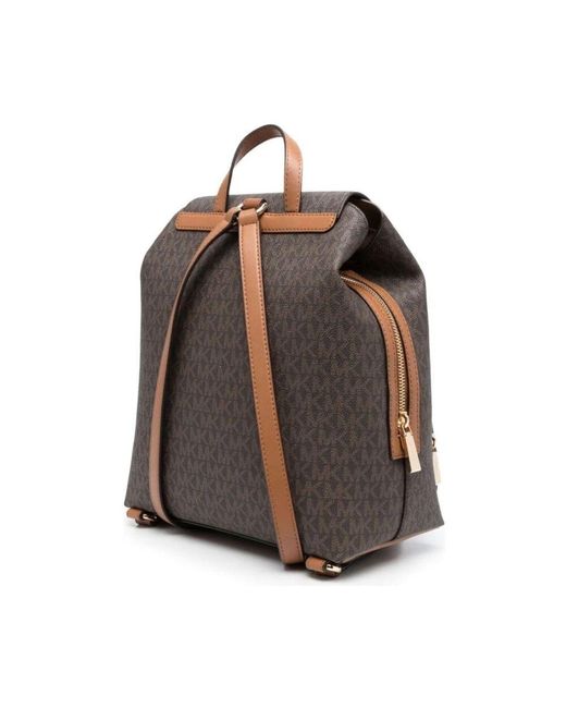 Michael Kors Black Brauner acorn rucksack