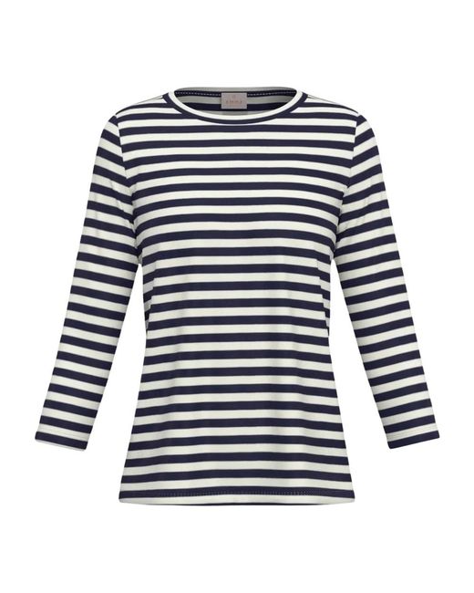 Marella Blue Long Sleeve T-Shirts