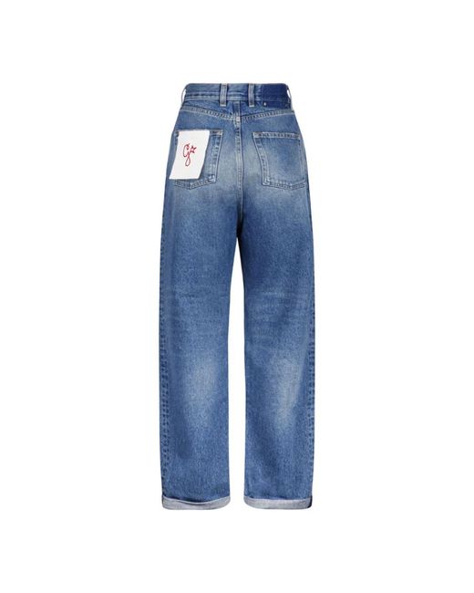 Golden Goose Deluxe Brand Blue Straight Jeans