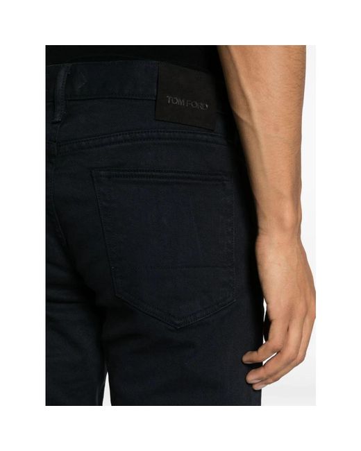Tom Ford Black Slim-Fit Jeans for men