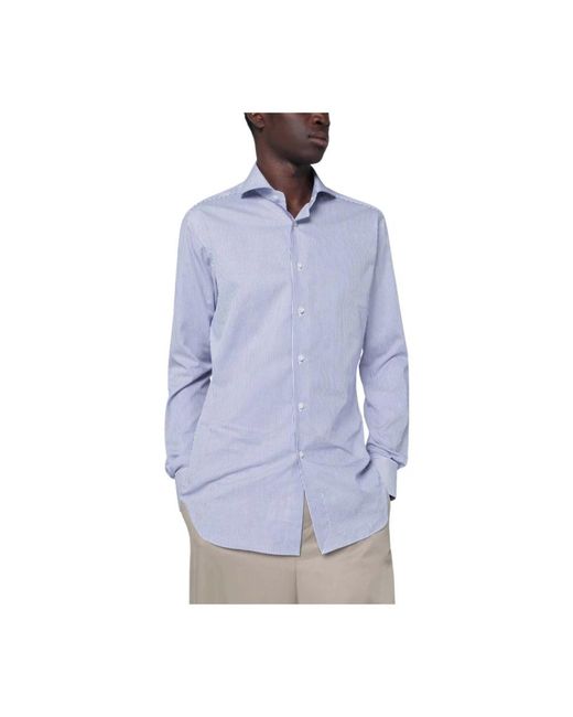 Xacus Blue Formal Shirts for men