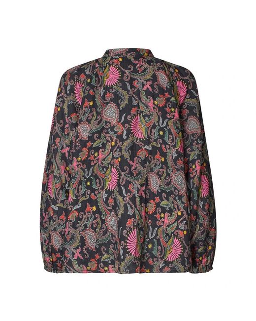 Lolly's Laundry Overhemden ,Veelkleurig ,Katoen Bloemenprint Shirt Voor Meisjes in het Multicolor