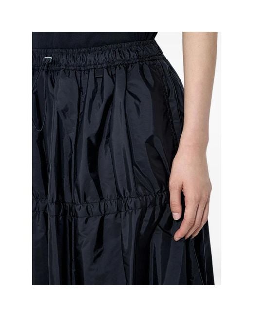 Moncler Blue Maxi Skirts