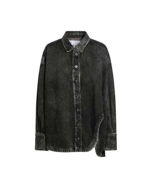 The Attico Black Denim Shirts