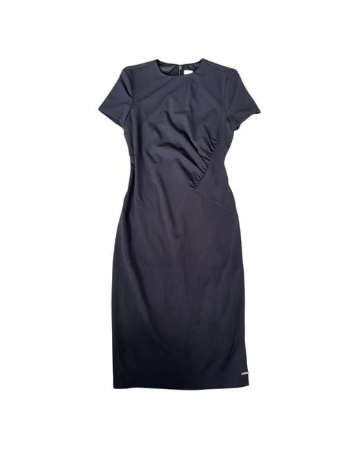 Calvin Klein Blue Midi Dresses