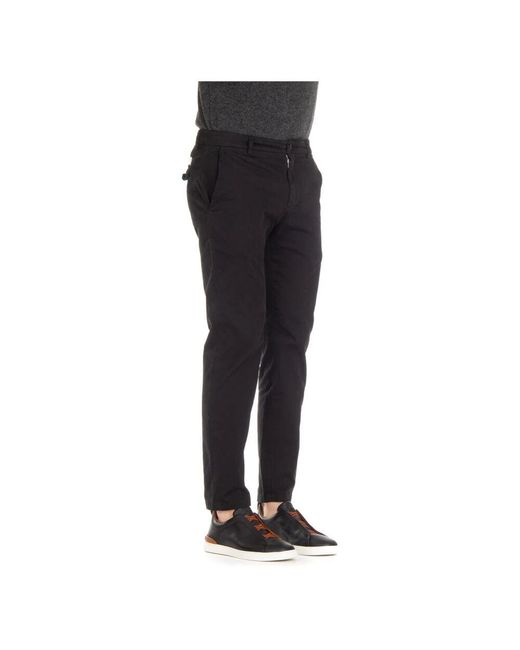 Department 5 Schwarze hose - stilvoll und trendig in Black für Herren