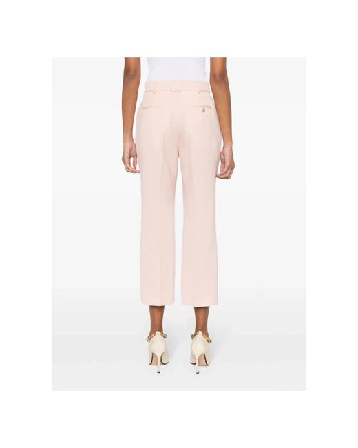 Lanvin Pink Cropped Trousers