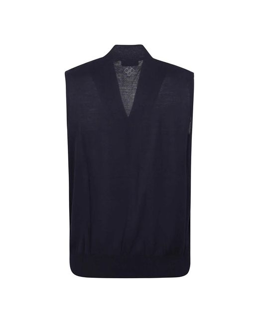 Ballantyne Blue Vests for men
