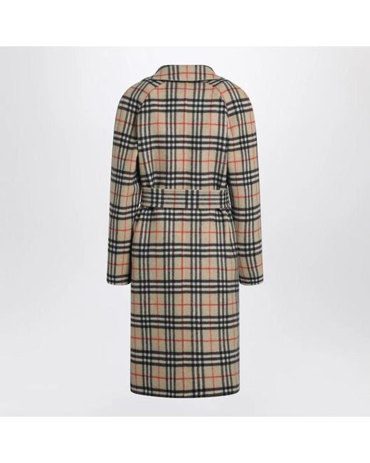 Burberry Natural Belted Coats