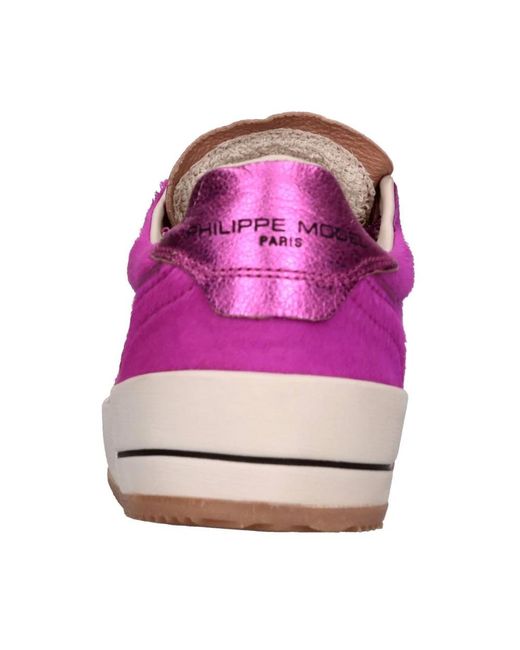 Philippe Model Purple Sneakers