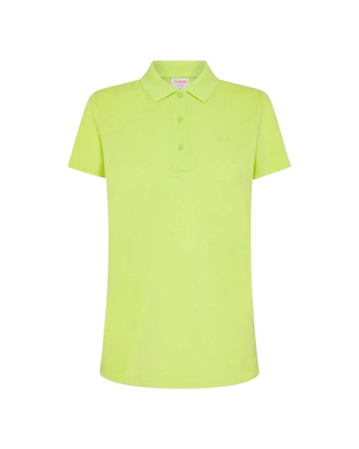 Sun 68 Green Polo Shirts