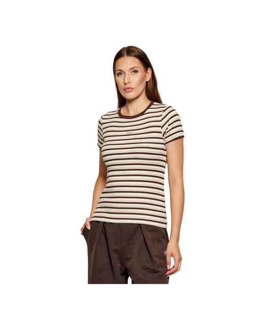 T-Shirts Guess de color Brown