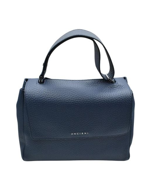 Handbags di Orciani in Blue