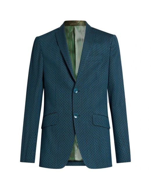 Etro Blue Blazers for men
