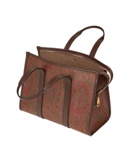 Etro Brown Tote Bags