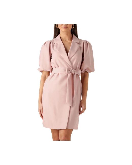 Notre-v Pink Bezauberndes Rosa Minikleid