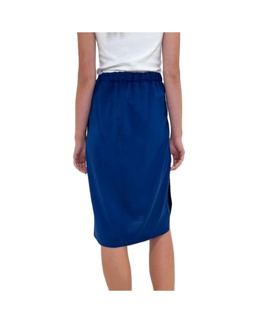 ODEEH Midi Rok in het Blue