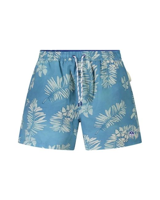North Sails Badmode ,Blauw ,Polyester Polyester Zwemkleding in het Blue voor heren