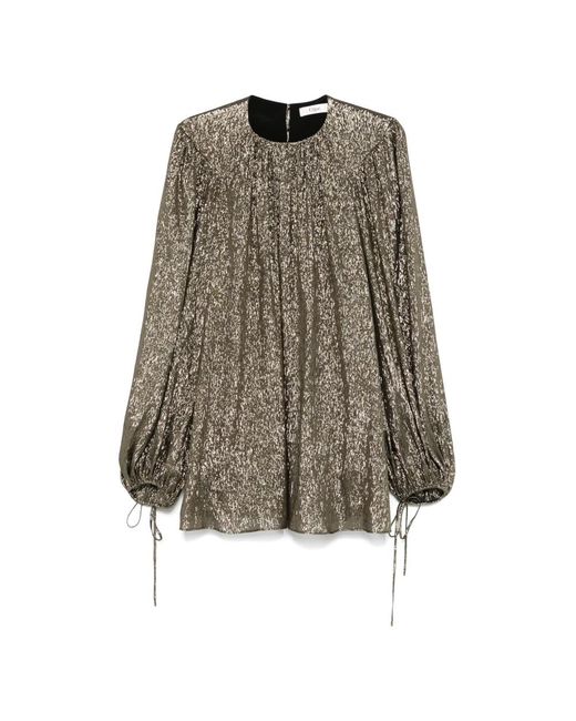 Short Dresses Chloé de color Brown
