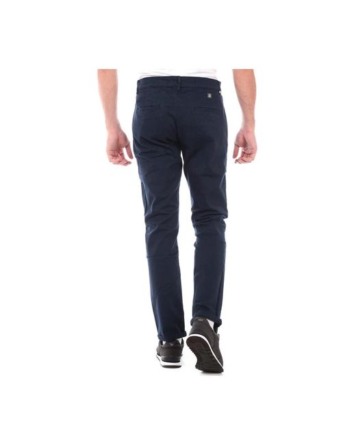 Daniele Alessandrini Blue Chinos for men