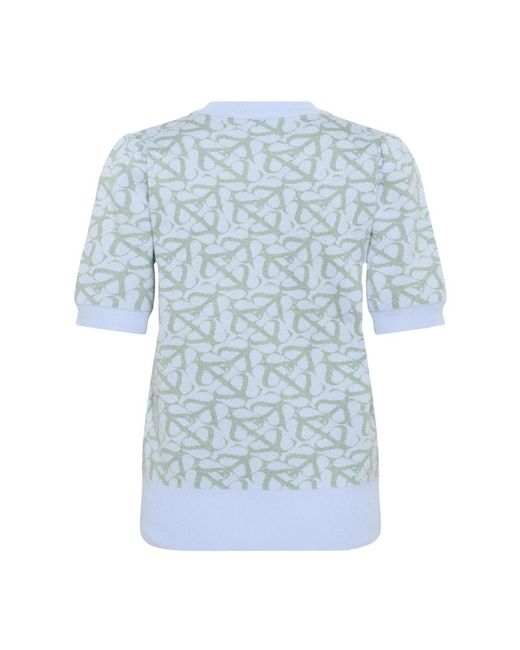 Saint Tropez Zicosz Pullover in het Blue