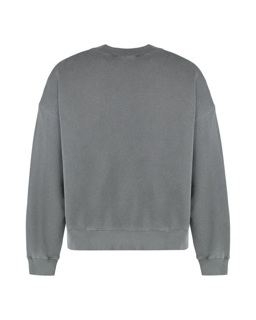 Palm Angels Gray Sweatshirts for men