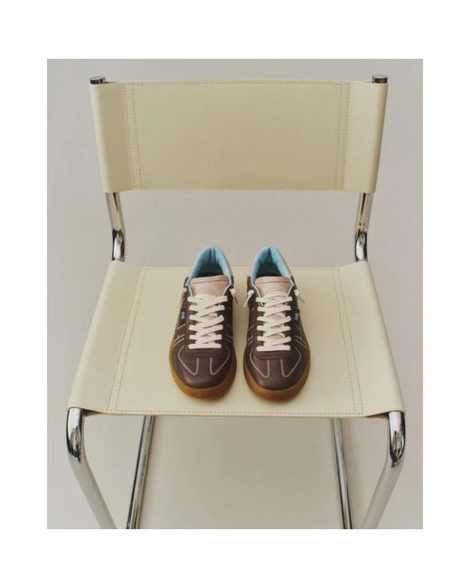 P448 Brown Monza Stitch