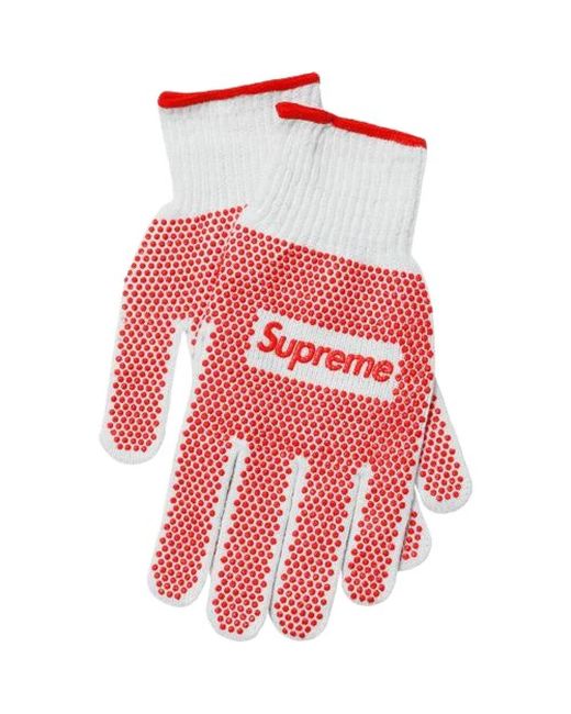 Supreme Red Gloves