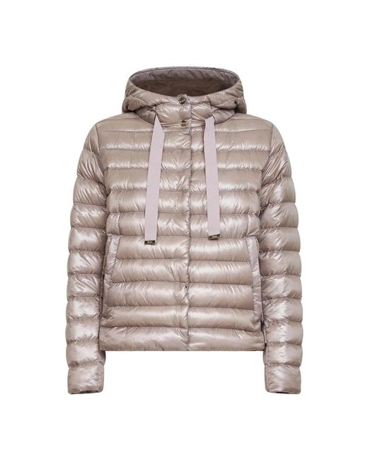 Herno Gray Down Jackets