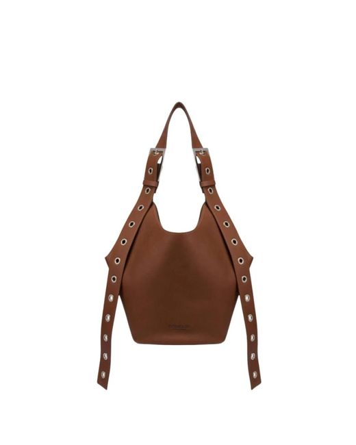Dondup Brown Small Hobo