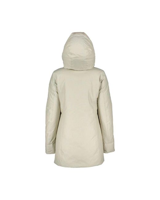 Parka arctic di lusso per donne di Woolrich in Natural