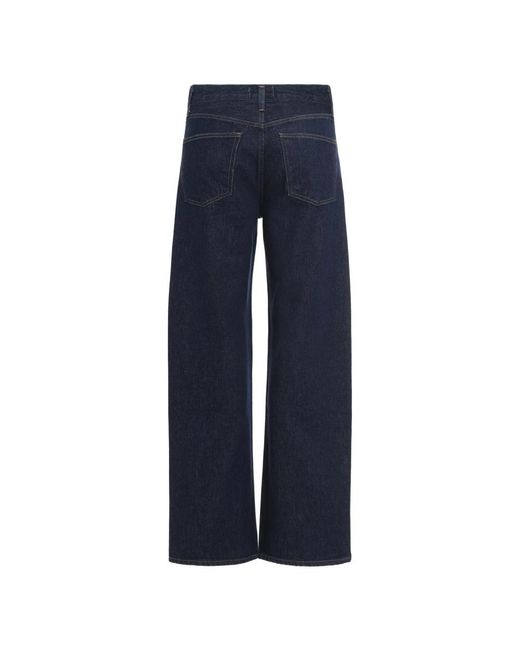 Agolde Blue Straight Jeans